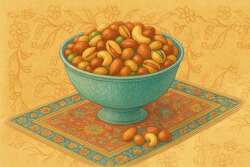 تازه بودن آجیل رز خاتون